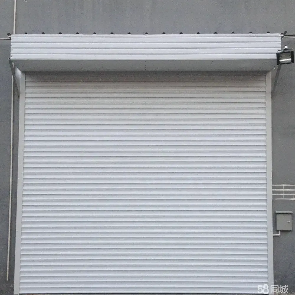 Pintu Penutup Rol Aluminium Otomatis, Pintu Garasi Keamanan Rol Penggulung Interior