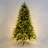 Hochwertiger Personalisierter Grüner 1,2m-3m Künstlicher Weihnachtsbaum mit 3000 LED-Lichtern für Innenbereich Starmap Marke