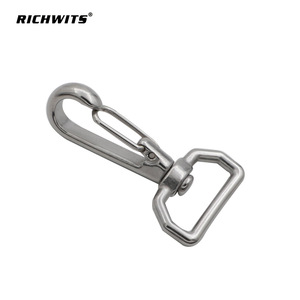 Ganchos de Resorte de Acero Inoxidable 304/316, Accesorios para Bolsos y Hebillas para Mochilas, Cierres de Correas - Product Image 4