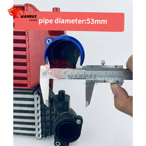 Kit Pipa Intercooler Bolt-on Bar & Plate yang Ditingkatkan untuk Civic 1.5T Stage 2 Tuning Anti-Burst Aluminium Turbo Charge Pipe - Product Image 3