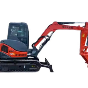 Usado japonés 5 toneladas Mini Hitachi ZX50U excavadora sobre orugas 50 modelo Zaxis 50U para la venta precio bajo ZX50U - Product Image 1