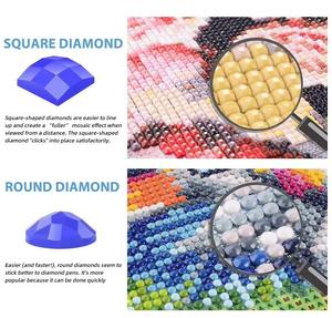 Foto personalizada diamante pintura cuadrado completo/diamantes redondos bordado arte Kit decoración del hogar Diy regalo pared imagen - Product Image 3
