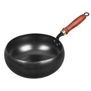 Padella antiaderente in ferro forgiato a mano con pentola per latte in metallo resistente e facile da pulire - Product Image 2