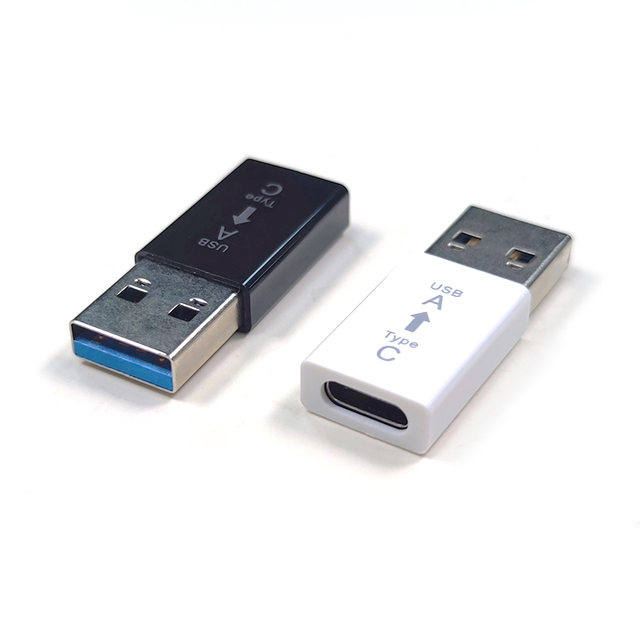 CABLETOLINK USB 3.0 Type-C Male to Female Adapter with PVC Jacket OTG Function for Mobile Phones & Computers