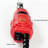 Meuleuse d'angle micro haute puissance 550W, machine électrique de polissage et de gravure pour pierre, marbre, granit, carrelage