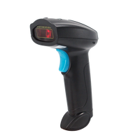 Lecteur de codes-barres laser filaire sans fil, scanner de codes-barres USB 1D pour la logistique express