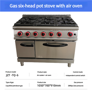 Horno de gas vertical comercial, horno de combinación de lujo de pie de acero inoxidable tipo gabinete - Product Image 4