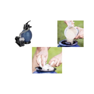 T.I.P. -Productos técnicos industriales 30308 SPF 250 F Sistema de filtro de piscina 6000 l/H 6m (940910052271) - Product Image 1