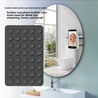 Support adhésif antidérapant en silicone à ventouse pour iPhone, iPad et téléphones portables
