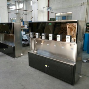 Commercial Stainless Steel Water Dispenser <b>Hot</b> <b>Cold</b> Automatic Electric Heating Easy Operation Freestanding Unit - Product Image 4