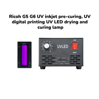 Sistema de curado UV LED de 11W cm² para impresoras UV Epson XP600 TX800, adaptador para precurado de tinta UV Ricoh, secado de aceite verde para PCB
