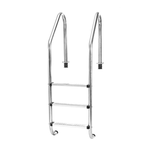 Stainless Steel Swimming Pool Ladder Marine Grade Pool <b>Step</b> Ladder With Polished Finish And Reinforced Bracket For Heavy Use - Product Image 1