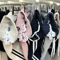 Pantalons pour enfants en coton/polyester de haute qualité Serg, vêtements décontractés pour garçons et filles, surplus de stock Shanghai Tzk10