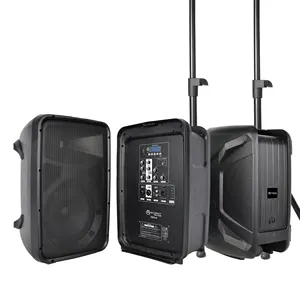 Accuracy Pro Audio ZS210 Compact PA System with Dual Mic Inputs & Individual EQ Wide Frequency Range Audio Sound Equipment
