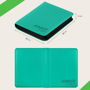 Classeur pour cartes à collectionner 9 pochettes, 20 pages à chargement latéral pour jeux de cartes à collectionner, sportifs et TCG - Product Image 3