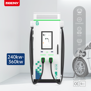 Estación de Carga para Vehículos Eléctricos BENY IP55 de 21 Pulgadas con Pantalla Táctil, Comercial, de Corriente Continua, de 240kW a 360kW, Montada en el Suelo, Cargador Rápido para Autos Eléctricos - Product Image 1
