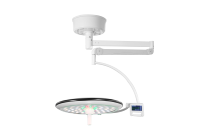 Lámpara Quirúrgica Halógena de Doble Cabezal Montada en Techo para Veterinaria Longermay, Lámpara Quirúrgica LED, Precio