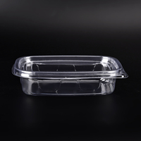 Boîte à gâteaux transparente PET Récipients alimentaires jetables personnalisés Récipient rectangulaire hermétique pour le stockage des aliments pour gâteau Tiramisu