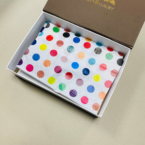 Embalaje de papel personalizado de fábrica de Vietnam, impresión translúcida a prueba de humedad, papel de regalo, ropa de marca, embalaje de zapatos - Product Image 3