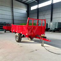 Remorque pour tracteur, mini-remorque agricole, petite remorque agricole, chariot pour tracteur, utilisation agricole, vente en gros