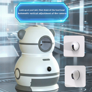 Distributeur automatique de nourriture pour chat avec <span class=keywords><strong>cam</strong></span>éra HD réglable, contrôle par application Tuya, Wi-Fi, minuterie, rétractable, 5L, intelligent - Product Image 4