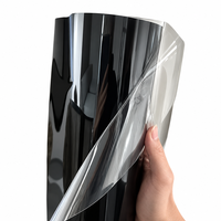 Film de protection de peinture automobile SolarDe auto-réparateur brillant noir TPU PPF 1,52x15m 7,5mil
