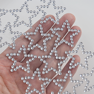 Pegatinas 3D de <span class=keywords><strong>cara</strong></span> de diamante de cristal, pegatina de gemas corporales <span class=keywords><strong>para</strong></span> ojos, DIY, Estrella Blanca, perla, diamantes de imitación, maquillaje, decoración facial - Product Image 3