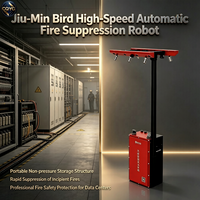 Robot de lutte contre l'incendie automatique à stockage sans pression et à vitesse de réponse élevée, conception portable pour centres de données IDC, détection précoce des incendies