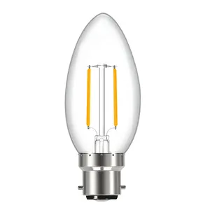 B22 Bola Lampu Retro Filamen Edison Led, 3W 2700K 220-240V