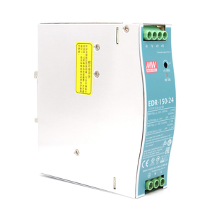 EDR-150-24 แหล่งจ่ายไฟแบบราง DIN อุตสาหกรรม AC หรือแหล่งจ่ายไฟแบบราง DIN 1 ช่องจ่าย 24V 6.5A - Product Image 3