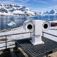 Caméra PTZ de surveillance robuste à longue portée pour positions d'opération avancées