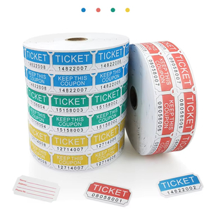 Biglietti per Lotteria di Alta Qualità, 1000 Pezzi, Biglietti 50/50 per Eventi, Ingressi, Premi per Classe - Product Image 1
