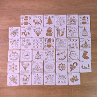 Pochoirs animaux mignons réutilisables pour la peinture, pochoirs personnalisés pour le dessin sur bois rochers toile tissu bricolage artisanat carte verre poterie