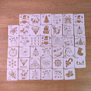 Pochoirs <span class=keywords><strong>animaux</strong></span> mignons réutilisables pour la <span class=keywords><strong>peinture</strong></span>, pochoirs personnalisés pour le dessin sur bois rochers toile tissu bricolage artisanat carte verre poterie - Product Image 4