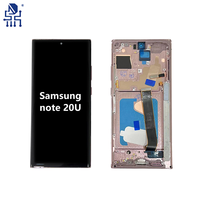 Complete Assembly LCD Screen Touch Panel for Samsung for Galaxy Note 20 Ultra Includes Frame Perfect Note 20U Display
