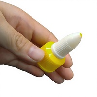Bouchons coniques à bec effilé de 18/20/24/28 mm pour flacons de gel capillaire, cosmétiques et colle
