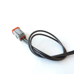 W2s Wedgelock ve 12 "16AWG tel Pigtail ile 2 yollu konnektör DT06-2S meclisi - Product Image 6