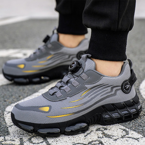Rotating Button Safety Shoes <b>Men</b> Anti-smash Anti-puncture <b>Work</b> Shoes Fashion Safety Sport Shoes Security Protective <b>Boots</b> <b>Men</b> - Product Image 4