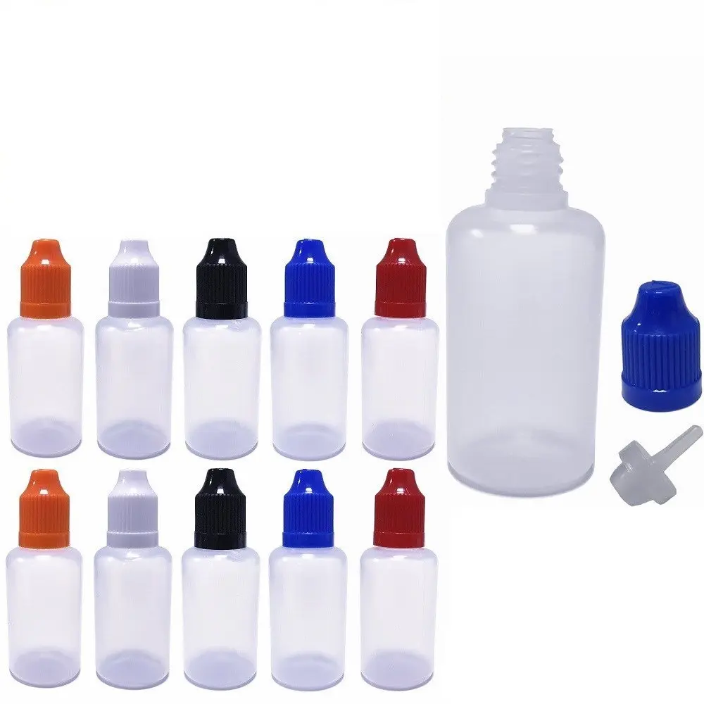 3ml 5ml 10ml 15ml 20ml Squeeze-Augentropfen flasche LDPE-Tropf flaschen aus Kunststoff 30ml 50ml 60ml 100ml 120ml für ätherisches Öl