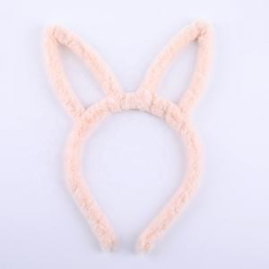 Serre-tête tendance en peluche avec oreilles de lapin pour enfants - Taille unique pour Pâques, Halloween, fêtes et cadeaux d'anniversaire - Product Image 4