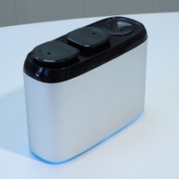 Humidificateur ultrasonique sans eau à double buse, vente chaude, innovation, diffuseur d'aromathérapie en métal, machine à parfum 1 an, usage domestique