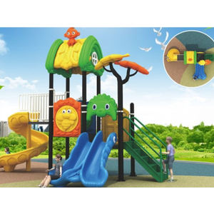 Parque Infantil con Temática Costera y Decoración Náutica, Fondo de Palmeras para Zonas Turísticas - Product Image 6