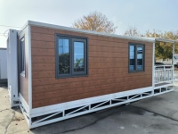 Voros Flat 20FT 40FT Maison Conteneur Portable Extensible Villas Modulaires de Luxe Personnalisables Maison Conteneur Préfabriquée