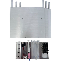Radiateur en aluminium refroidi par eau de haute qualité et plaque de refroidissement liquide pour système de refroidissement frontal du processeur ANT S21+ 235T