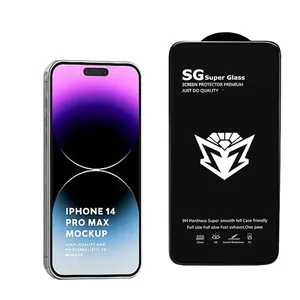 2022 screen protector 0.33mm 2.5D for iphone 13 pro max screen protector tempered glass screen protector for iphone bulk