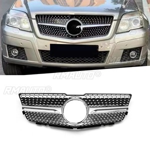 Bandes décoratives pour calandre de voiture, kit carrosserie de calandre de course, calandre avant pour Mercedes Benz GLK X204 2009-2012, pièce extérieure - Product Image 1