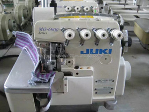 Machine à coudre <span class=keywords><strong>surjeteuse</strong></span> à double aiguille à cinq fils à alimentation différentielle haute vitesse Jukis MO-6914R d'occasion - Product Image 5