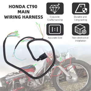 สายควบคุมหลัก32100-102-000 32100-077-000สำหรับฮอนด้า CT90 <span class=keywords><strong>K1</strong></span> K2 K3 Trail90 CT90 1970-72สายรัดสำหรับรถจักรยานยนต์ - Product Image 1