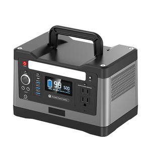 Station d'alimentation portable 500w 110v 220v, camping, urgence, maison, station d'alimentation solaire portable, alimentation portable, batterie Lifepo4 - Product Image 4