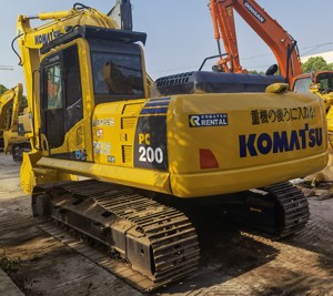 Excavadora Komatsu original de Japón, máquina pesada para construcción, PC220, 20 toneladas, 2000, 2000, 2000 - Product Image 1